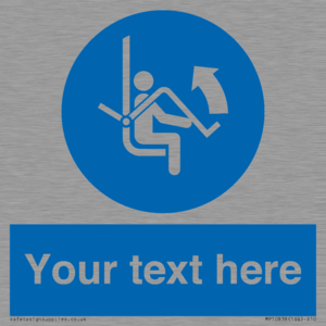 Custom Mandatory: Open safety bar of chairlift